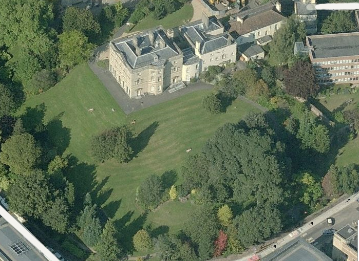 Aerial image of the Bristol habitat